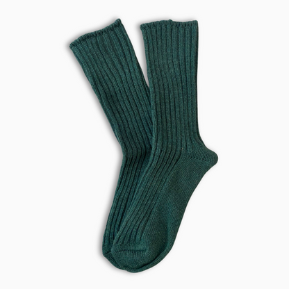 Eco Wool Socks - Green