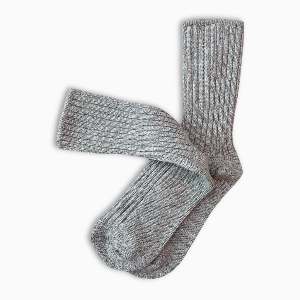 Eco Wool Socks - Grey