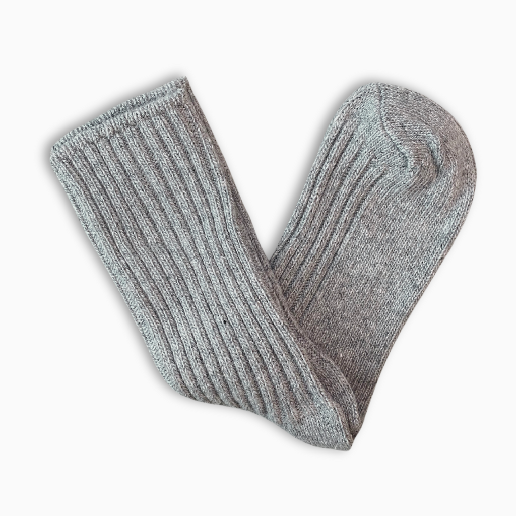 Eco Wool Socks - Grey