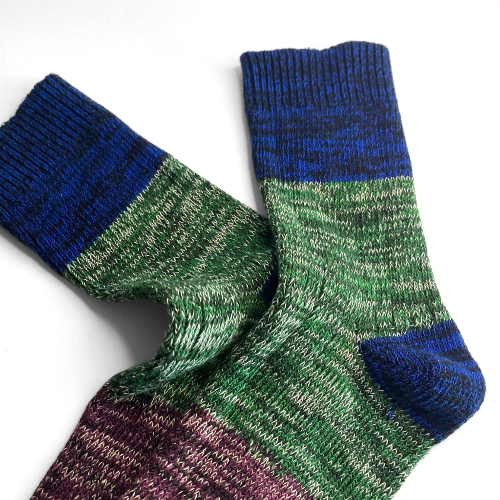 Forest Socks - Blue