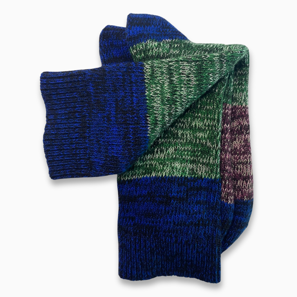 Forest Socks - Blue