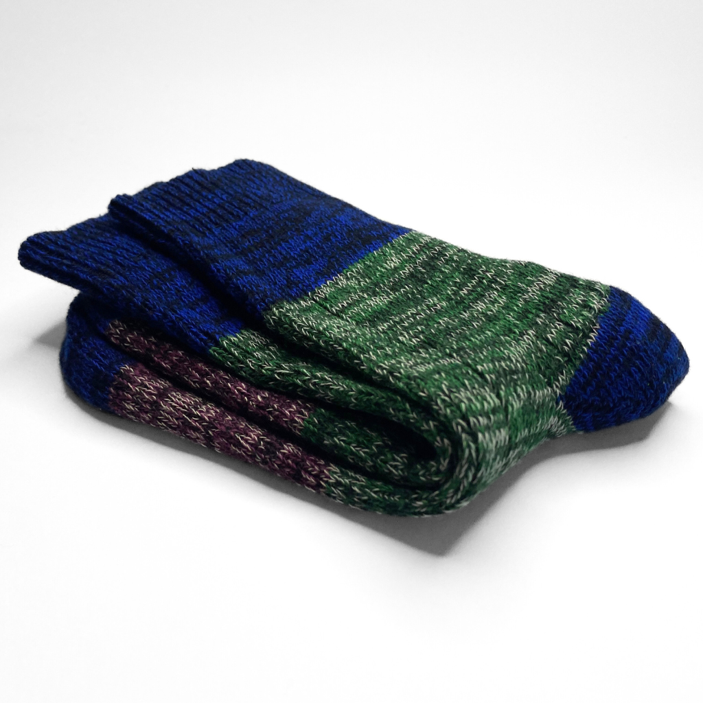 Forest Socks - Blue