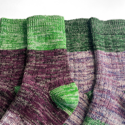 Forest Socks - Pack 2 pairs (Green/Esmerald)