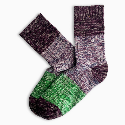 Forest Socks - Purple