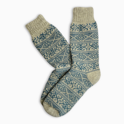 Mountain Socks - Blue