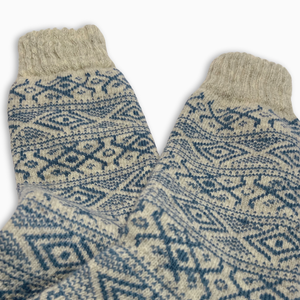 Mountain Socks - Blue