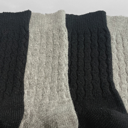 Nature Socks - Pack 2 pairs (Black/Grey)