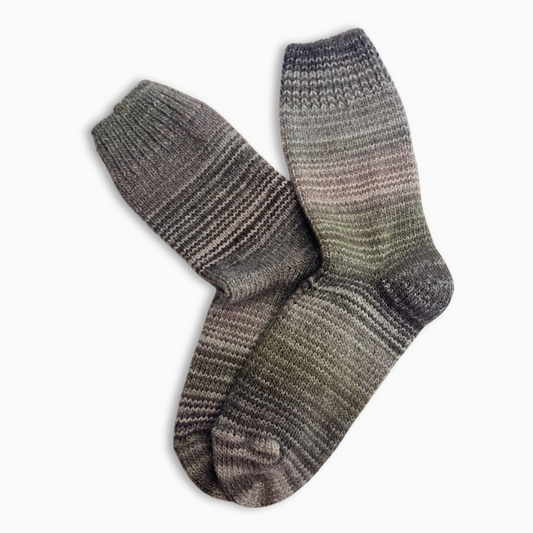 Nostalgia Socks - Grey